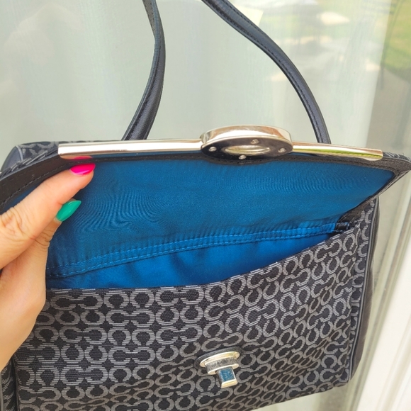 Vintage Coach grey purse - Picture 7 of 7